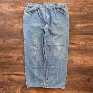 LEVI'S 544 Baggy Wide Leg Big E Black Tab Rare - 38x32